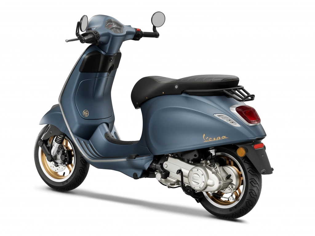 Vespa Primavera 50 Sondermodell OFFICINA 8 hinten links